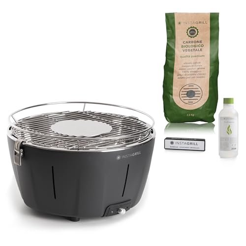 Classe Italy PAK — Barbecue da tavolo a carbone senza fumo (kit completo)