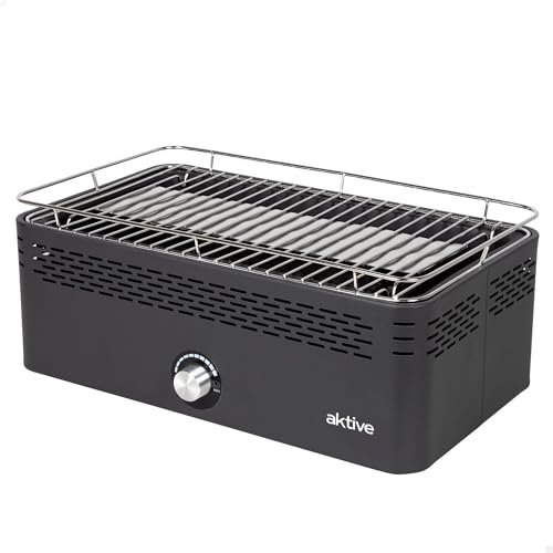 Aktive 63004 — Barbecue a carbone portatile a batteria