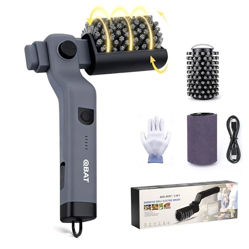 Spazzola elettrica a batteria per griglia (testa 180°)